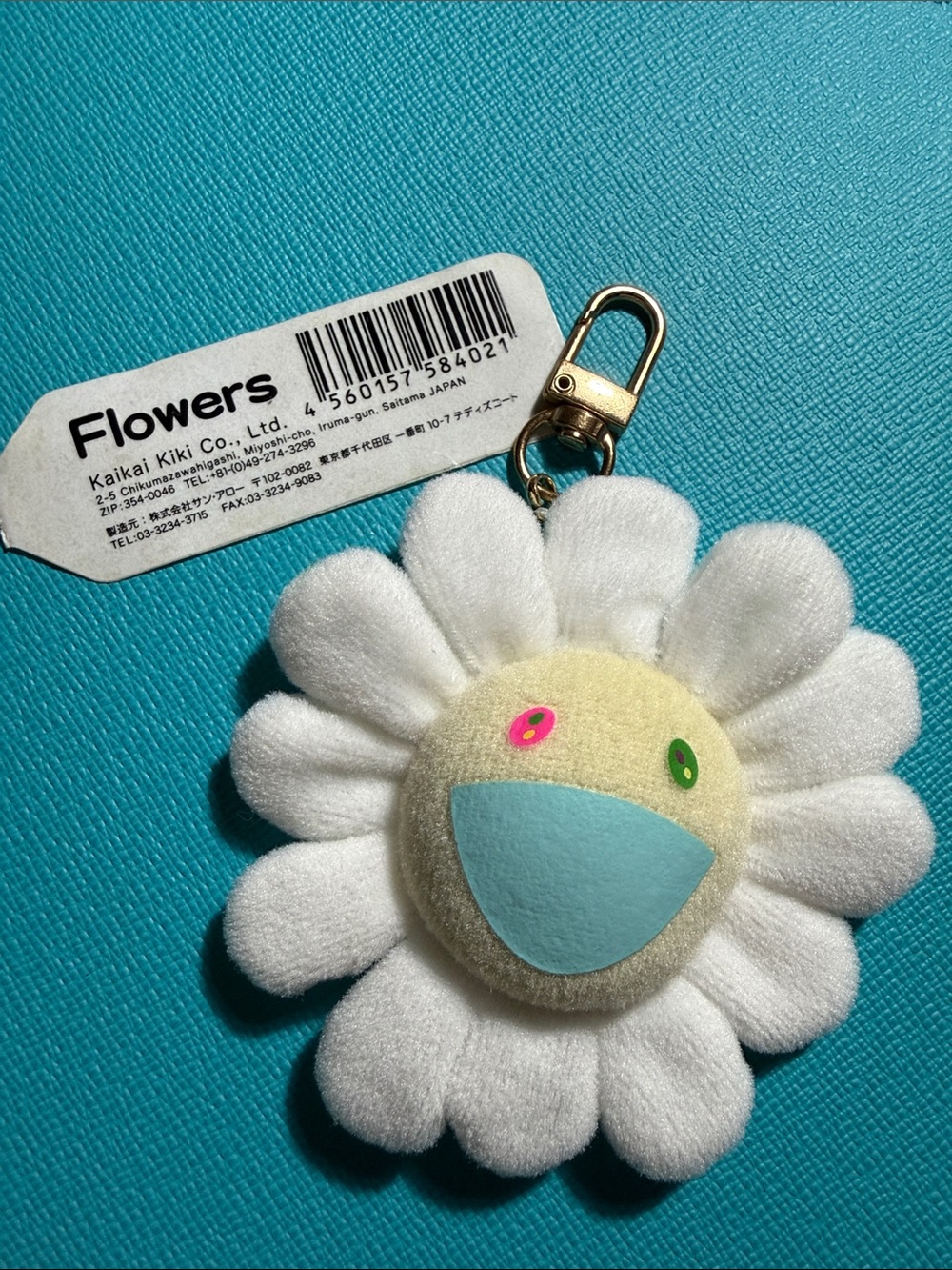 Takashi Murakami KaiKai KiKi Flower Bag Charm